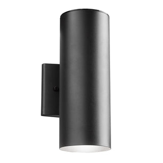 Buy textured-black-and-metal-shade Outdoor (Wet) Sconce by Kichler