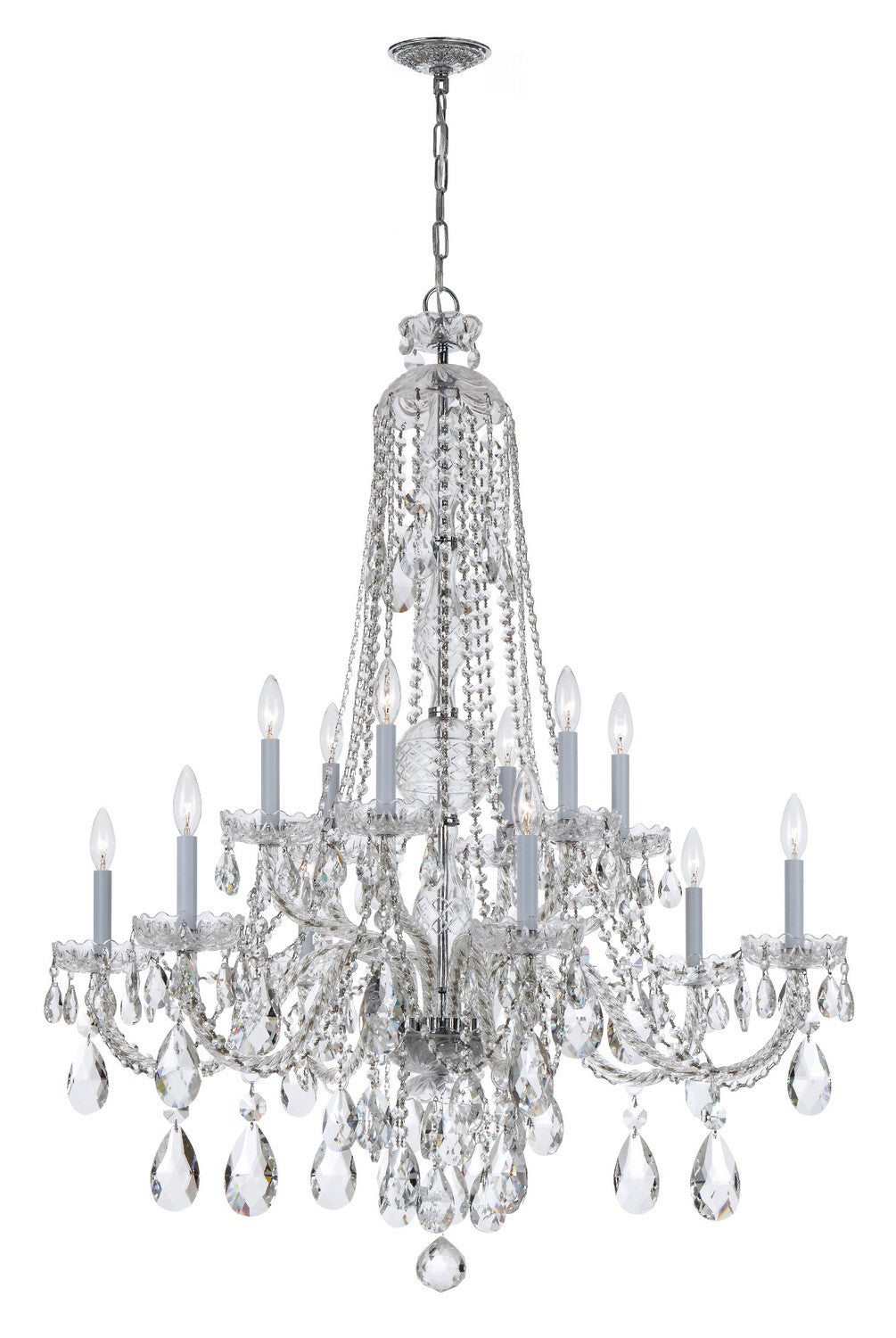 Traditional Crystal Chandelier by Crystorama