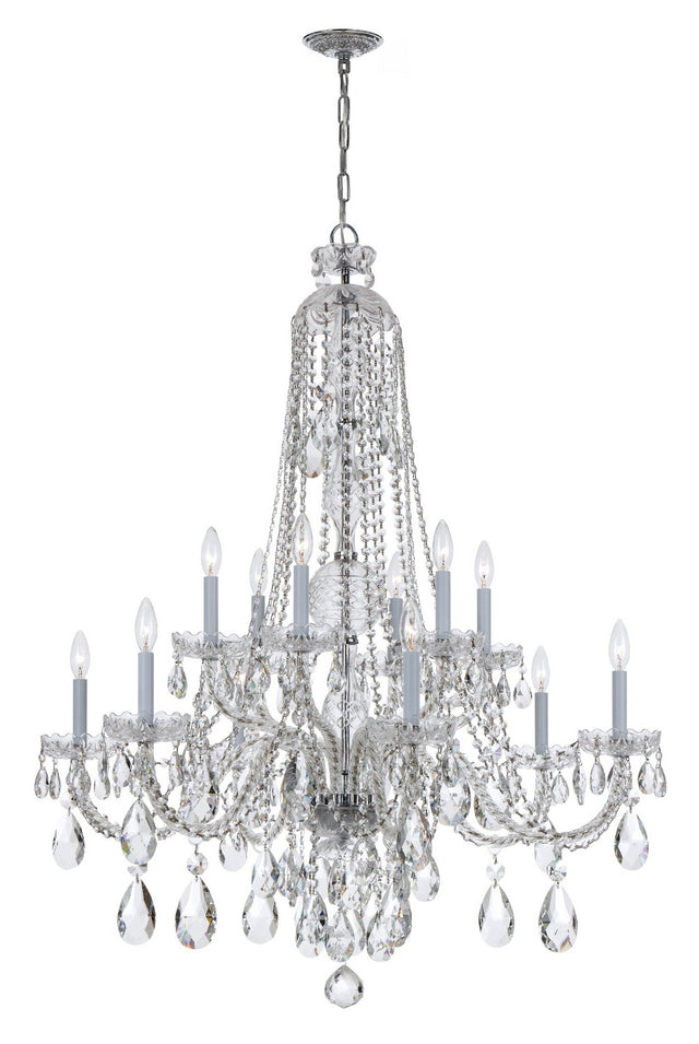 Traditional Crystal Chandelier by Crystorama