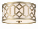 Jennings Flush Mount Ceiling Light by Crystorama
