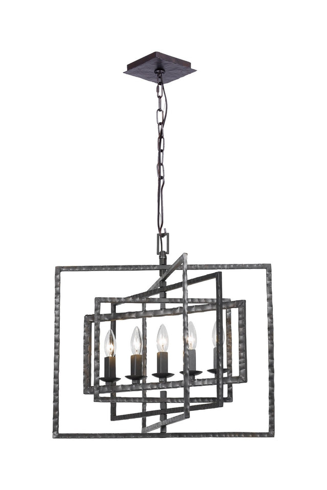 Capri Outdoor (Damp) Chandelier by Crystorama