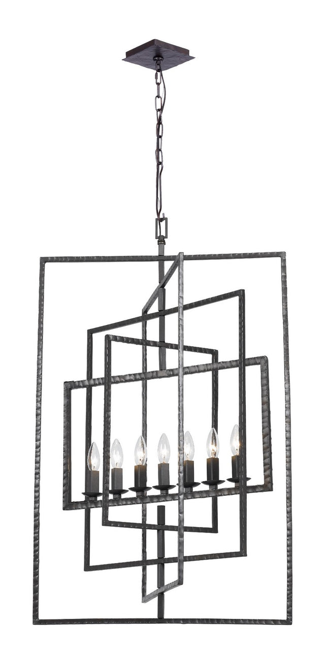 Capri Outdoor (Damp) Chandelier by Crystorama