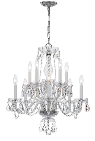 Buy polished-chrome Traditional Crystal Outdoor (Damp) Chandelier by Crystorama