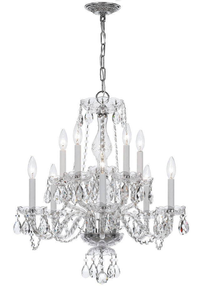 Traditional Crystal Outdoor (Damp) Chandelier by Crystorama