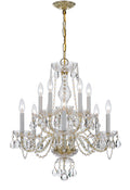 Traditional Crystal Outdoor (Damp) Chandelier by Crystorama