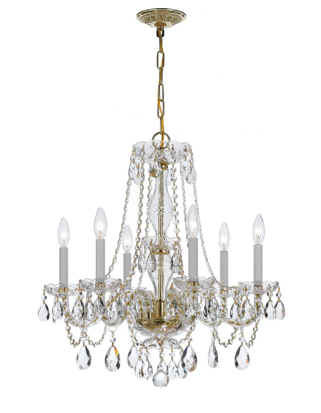 Traditional Crystal Outdoor (Damp) Chandelier by Crystorama