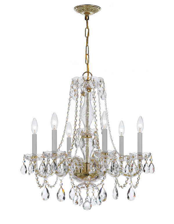 Traditional Crystal Outdoor (Damp) Chandelier by Crystorama