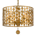 Layla Outdoor (Damp) Chandelier by Crystorama