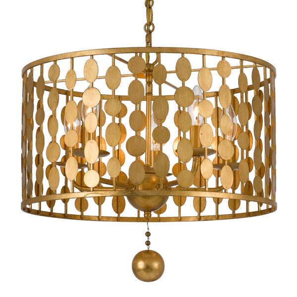 Layla Outdoor (Damp) Chandelier by Crystorama