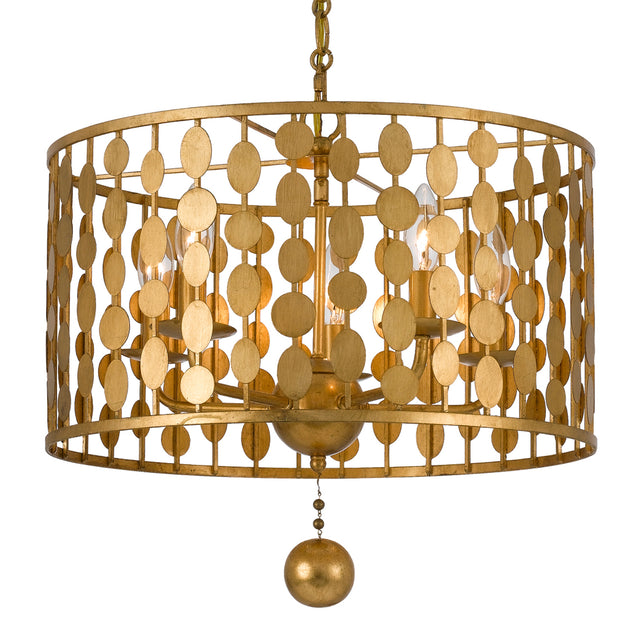 Layla Outdoor (Damp) Chandelier by Crystorama
