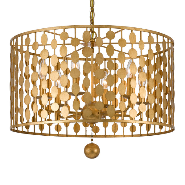 Layla Outdoor (Damp) Chandelier by Crystorama