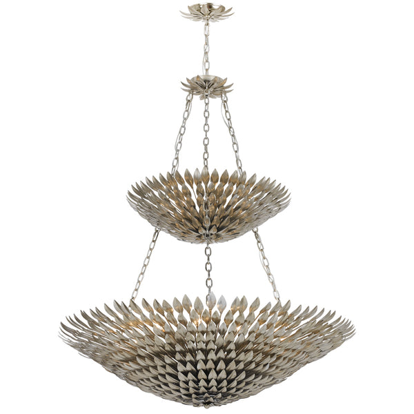 Broche Outdoor (Damp) Chandelier by Crystorama
