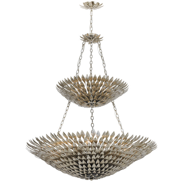 Broche Outdoor (Damp) Chandelier by Crystorama