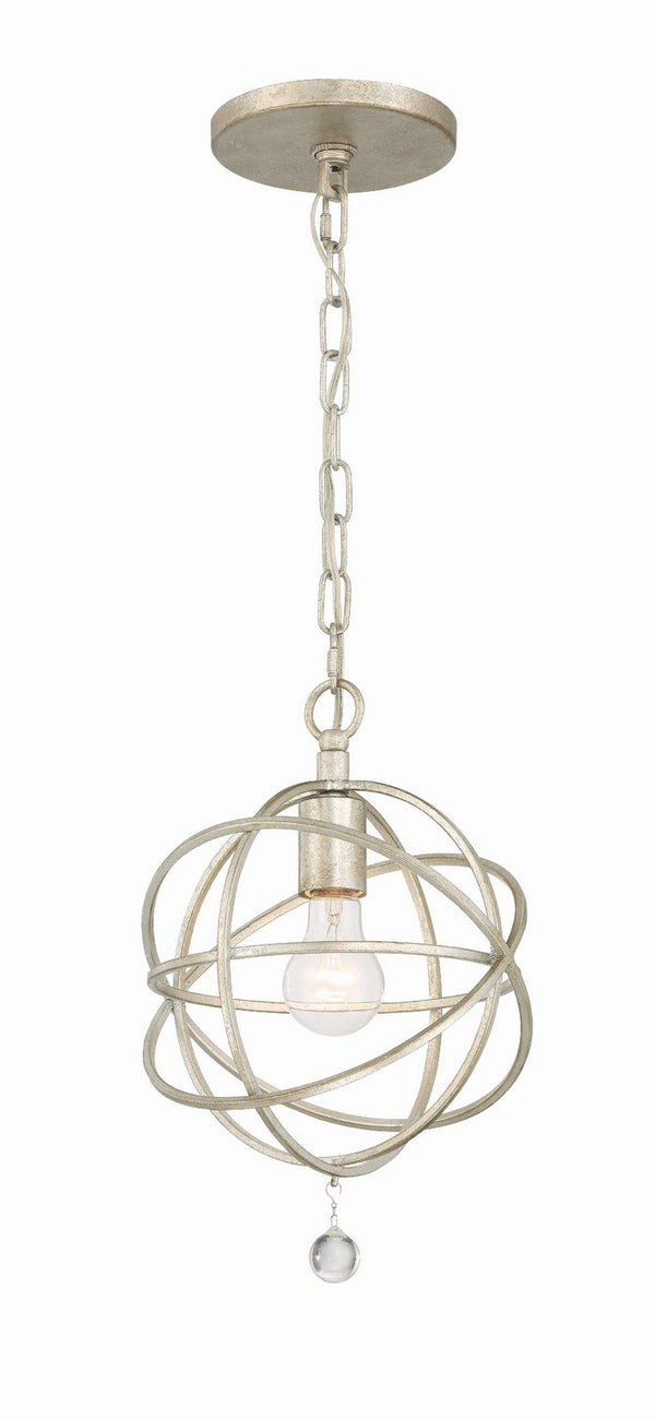 Solaris Outdoor (Damp) Pendant by Crystorama