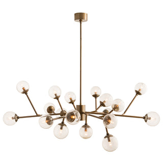 Buy vintage-brass Dallas Outdoor (Damp) Chandelier by Arteriors