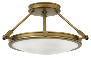 Buy heritage-brass Collier Flush Mount Ceiling Light by Hinkley