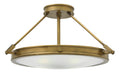 Collier Semi-Flush Mount Ceiling Light by Hinkley