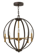 Euclid Chandelier by Hinkley