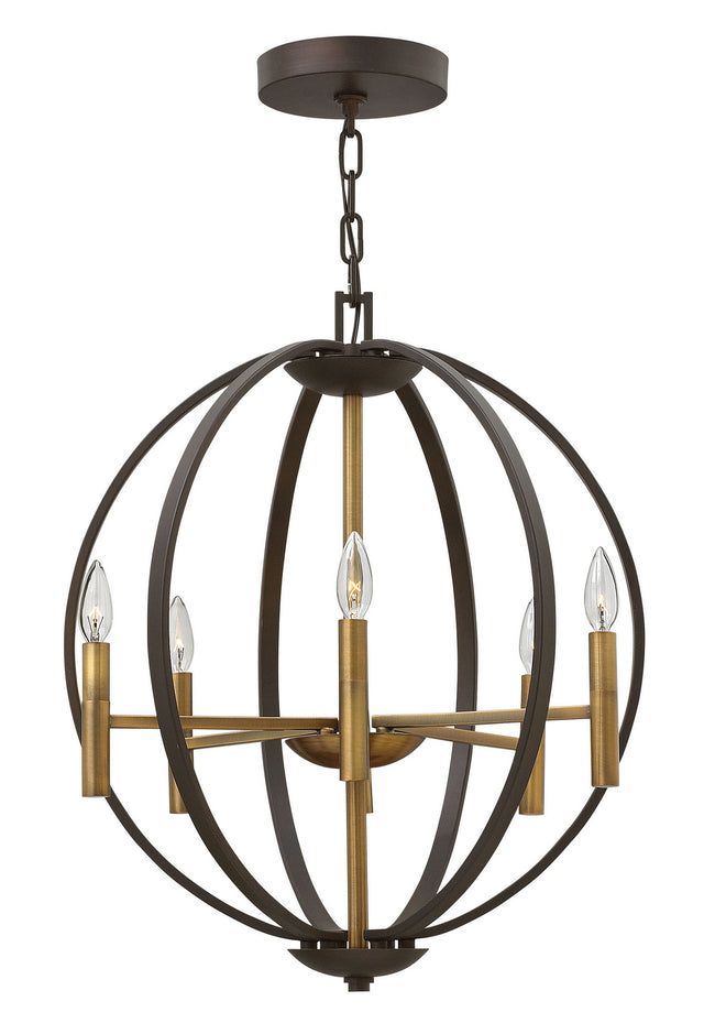 Euclid Chandelier by Hinkley