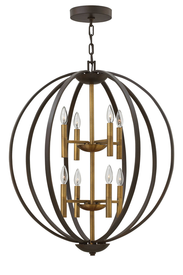 Euclid Chandelier by Hinkley