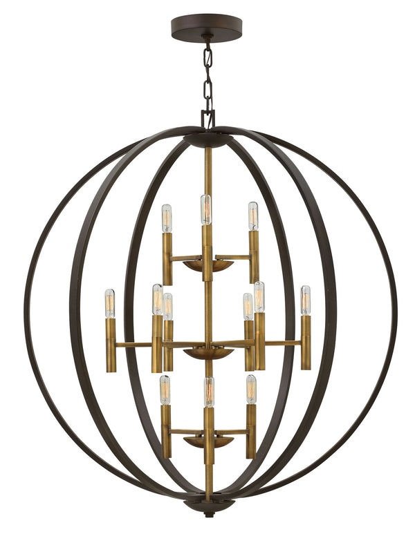 Euclid Chandelier by Hinkley