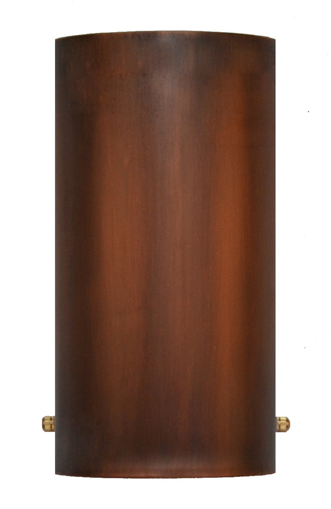 Turtle Friendly Cylinder Wall Sconce by The Coppersmith
