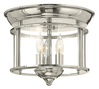 Buy polished-nickel Gentry Flush Mount Ceiling Light by Hinkley
