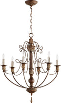 Salento Outdoor (Damp) Chandelier by Quorum
