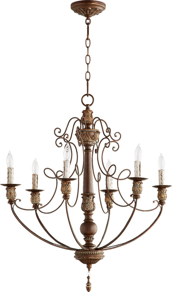Salento Outdoor (Damp) Chandelier by Quorum