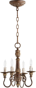 Salento Outdoor (Damp) Chandelier by Quorum