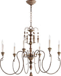 Salento Outdoor (Damp) Chandelier by Quorum