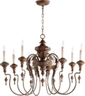 Salento Outdoor (Damp) Chandelier by Quorum