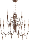 Salento Outdoor (Damp) Chandelier by Quorum