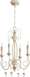 Venice Outdoor (Damp) Chandelier by Quorum