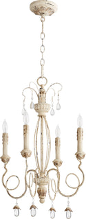 Venice Outdoor (Damp) Chandelier by Quorum