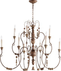 Salento Outdoor (Damp) Chandelier by Quorum