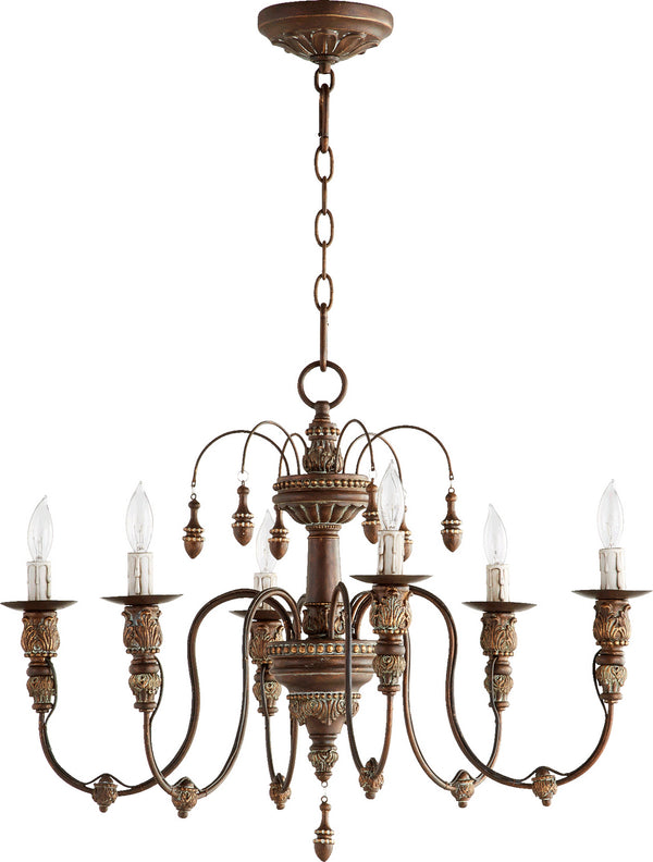 Salento Outdoor (Damp) Chandelier by Quorum