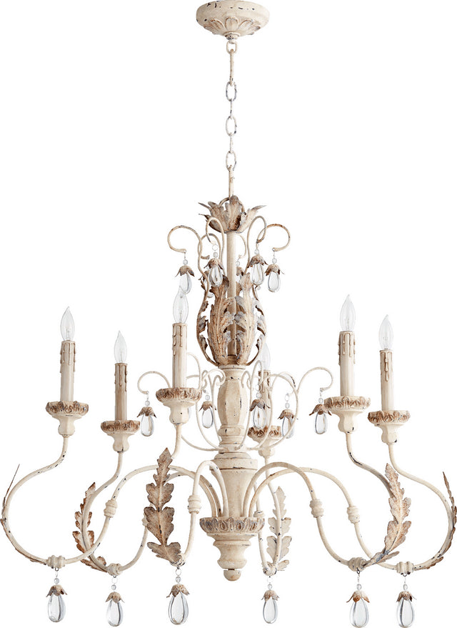 Venice Outdoor (Damp) Chandelier by Quorum