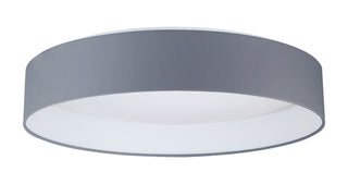 Buy charcoal-grey-with-charcoal-grey-glass-and-white-shade Palomaro Ceiling Mount Light by Eglo USA