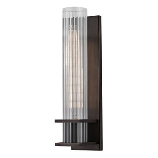 Buy old-bronze-with-clear-glass-and-clear-shade Sperry Outdoor (Damp) Sconce by Hudson Valley