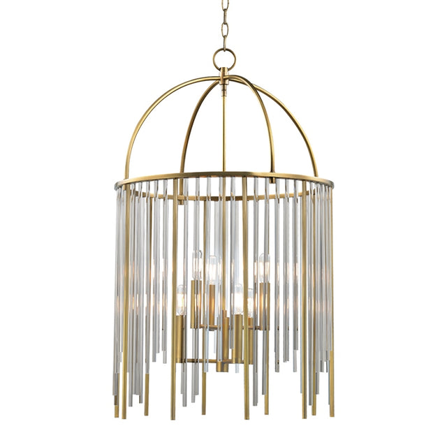 Lewis Outdoor (Damp) Chandelier by Hudson Valley