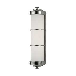 Buy polished-nickel Albany Outdoor (Damp) Sconce by Hudson Valley
