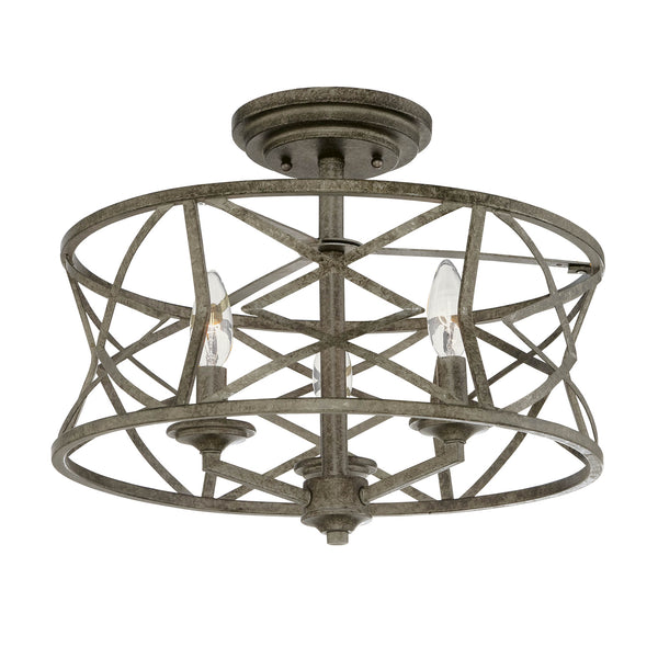Lakewood Semi Flush Mount Light by Millennium