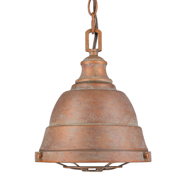 Bartlett Outdoor (Damp) Mini Pendant by Golden