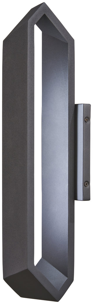 Buy sand-coal-black Pitch Outdoor (Wet) Sconce by George Kovacs