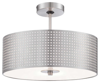 Grid Outdoor (Damp) Flush Mount Ceiling Light by George Kovacs