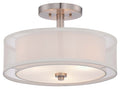 Parsons Studio Outdoor (Damp) Semi-Flush Mount Ceiling Light by Minka-Lavery