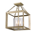 Smyth Semi Flush Mount Light by Golden