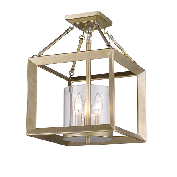 Smyth Semi Flush Mount Light by Golden