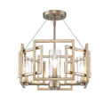 Marco Semi Flush Mount Light by Golden